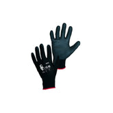 PU-coated assembly gloves - black